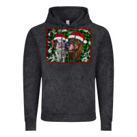 Vintage Black christmas heifers Vintage Hoodie - RanaPortraitStore