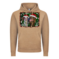 Vintage Coffee christmas heifers Vintage Hoodie - RanaPortraitStore