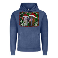 Vintage Denim christmas heifers Vintage Hoodie - RanaPortraitStore