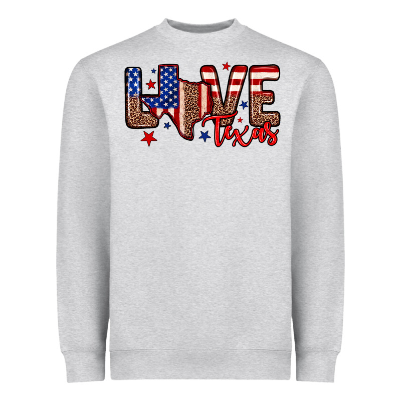 Love Texas Heavyweight Sweatshirt by Neo Western | Teevron