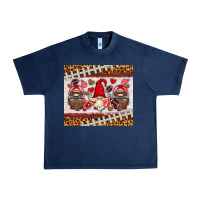 Navy American football gnome Urban Heavy Tee - HRA Design Shop