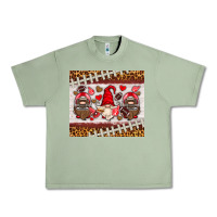 Oil Green American football gnome Urban Heavy Tee - HRA Design Shop