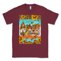 Burgundy Fall gnomes Classic Tee - Artiststas
