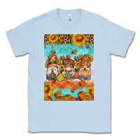 Dusty Blue Fall gnomes Classic Tee - Artiststas