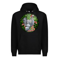 Black brahma chicken christmas Premium Hoodie - LillyAllenDesigns
