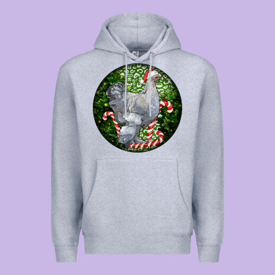Brahma Chicken Christmas Premium Hoodie Designed By Lillyallendesigns