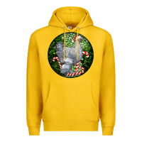 Lemon brahma chicken christmas Premium Hoodie - LillyAllenDesigns