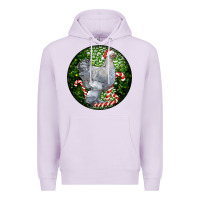 Lilac brahma chicken christmas Premium Hoodie - LillyAllenDesigns