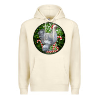 Sandshell brahma chicken christmas Premium Hoodie - LillyAllenDesigns