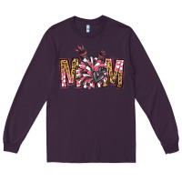Plum cheer mom Long Sleeve Tee - Jasminsmagicworld