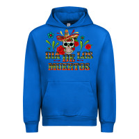 Cobalt Dia De Los Muertos Urban Hoodie - texasbilliewilder