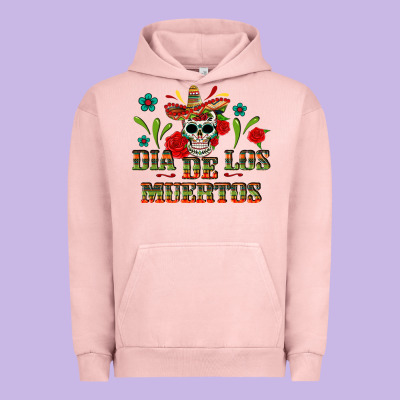 Dia De Los Muertos Urban Hoodie Designed By Texasbilliewilder