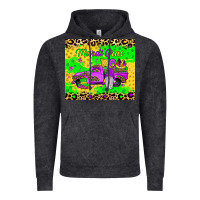 Vintage Black mardi gras gnome truck Vintage Hoodie - JahusDesignShop