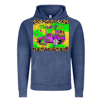 Mardi Gras Gnome Truck Vintage Hoodie | Teevron