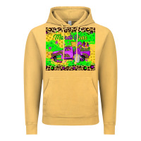 Vintage Mustard mardi gras gnome truck Vintage Hoodie - JahusDesignShop