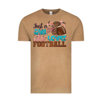 Vintage Camel just a girl who loves football Vintage Tee - HRA Design Shop