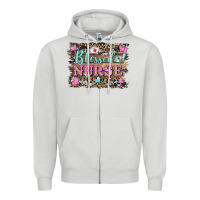 Dove Grey blessed nurse Zipper Hoodie - BarkalooDesign