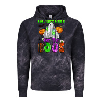 Cloud Black i'm just here for the boos Vintage Hoodie - Zillion Design Studio