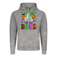 Cloud Rock i'm just here for the boos Vintage Hoodie - Zillion Design Studio