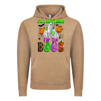 Vintage Coffee i'm just here for the boos Vintage Hoodie - Zillion Design Studio