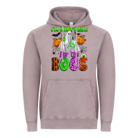 Vintage Zinc i'm just here for the boos Vintage Hoodie - Zillion Design Studio