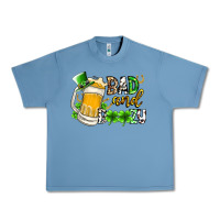 Pebble Blue bad and boozy Urban Heavy Tee - RacoonDesign