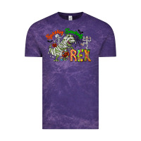 Cloud Purple spooky sourus Vintage Tee - CowhideDigitalArt