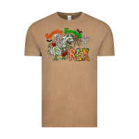 Vintage Coffee spooky sourus Vintage Tee - CowhideDigitalArt