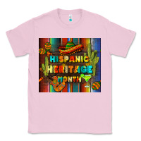 Bubblegum Pink hispanic heritage month tumbler Classic Tee - BundleAndBundleShop
