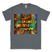 Charcoal Heather hispanic heritage month tumbler Classic Tee - BundleAndBundleShop
