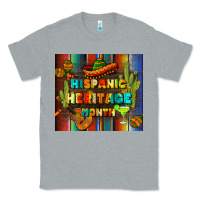 Heather Grey hispanic heritage month tumbler Classic Tee - BundleAndBundleShop