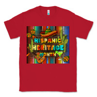 Red hispanic heritage month tumbler Classic Tee - BundleAndBundleShop