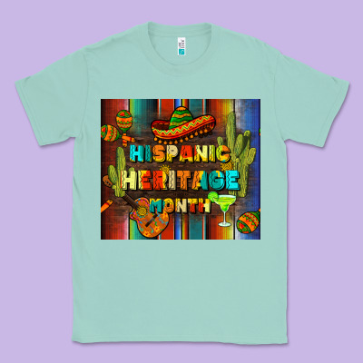 Hispanic Heritage Month Tumbler Classic Tee Designed By Bundleandbundleshop