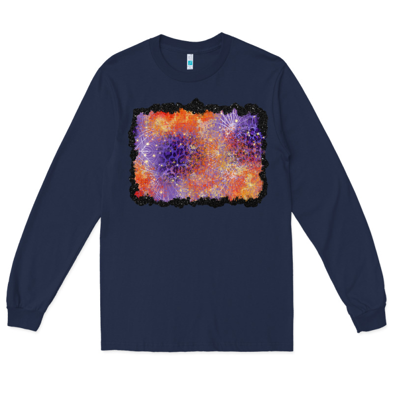 Halloween Background Long Sleeve Tee by BundleAndBundleShop | Teevron