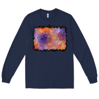 Navy halloween background Long Sleeve Tee - BundleAndBundleShop