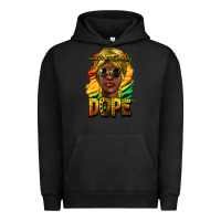 Pigment Black unapologetically dope afro Urban Hoodie - NancyCooperArtShop