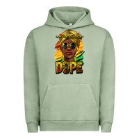 Pigment Oil Green unapologetically dope afro Urban Hoodie - NancyCooperArtShop