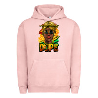 Pigment Salmon unapologetically dope afro Urban Hoodie - NancyCooperArtShop