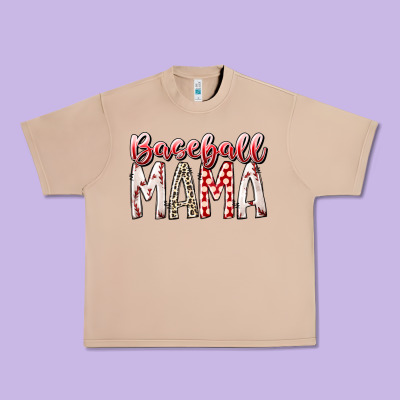 Baseball  Mama Urban Heavy Tee Designed By Racoondesign