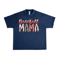 Navy baseball  mama Urban Heavy Tee - RacoonDesign