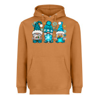 Meerkat winter gnomies Heavyweight Hoodie - NancyCooperArtShop