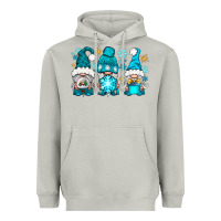 Moon Dust winter gnomies Heavyweight Hoodie - NancyCooperArtShop