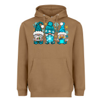 Toasted Coconut winter gnomies Heavyweight Hoodie - NancyCooperArtShop