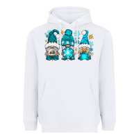 White winter gnomies Heavyweight Hoodie - NancyCooperArtShop