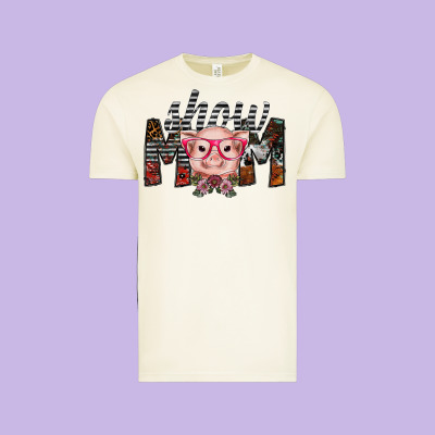 Show Mom Vintage Tee Designed By Sublimationcraftshop