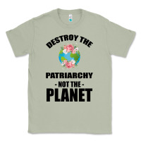 Matcha Destroy the patriarchy not the planet Classic Tee - Bettercallsaul