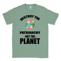 Sage Destroy the patriarchy not the planet Classic Tee - Bettercallsaul