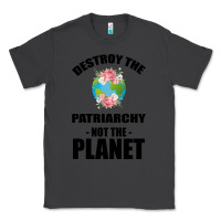 Smoke Destroy the patriarchy not the planet Classic Tee - Bettercallsaul