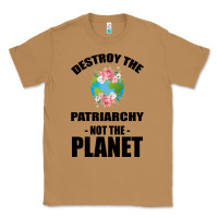 Toasted Coconut Destroy the patriarchy not the planet Classic Tee - Bettercallsaul