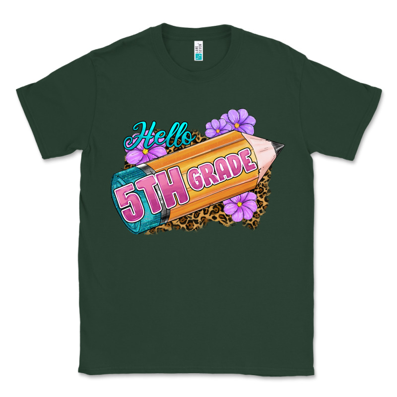 Hello 5th Grade Classic Tee by RanaPortraitStore | Teevron